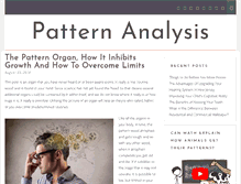Tablet Screenshot of analysis-of-patterns.net